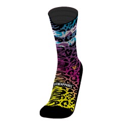 Multicolor workout socks  ANIMAL PRINT EXCLUSIVE TD | LITHE APPAREL
