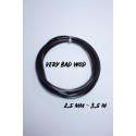 Black cable 2.5 mm - 3.5m | VERY BAD WOD