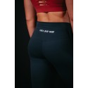Legging taille haute Femme THE SOFTY bleu gris | VERY BAD WOD