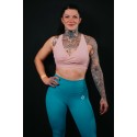 Sport bra BARBARA model pink powder| VERY BAD WOD