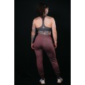 Brassière fitness Barbara grise femme Very Bad Wod pour training yoga et musculation