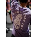 T-Shirt oversize unisexe violet TRAIN HARD STAY COOL | VERY BAD WOD