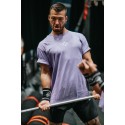 T-Shirt oversize unisexe violet TRAIN HARD STAY COOL | VERY BAD WOD