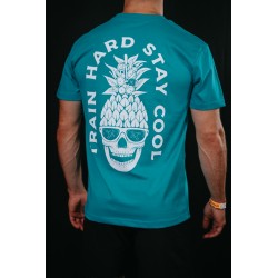 T-Shirt unisexe bleu TRAIN HARD STAY COOL | VERY BAD WOD