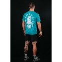 T-Shirt unisexe bleu TRAIN HARD STAY COOL | VERY BAD WOD