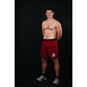 Men's burgundy SOFT short | VERY BAD WOD