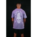 T-Shirt oversize unisexe violet TRAIN HARD STAY COOL | VERY BAD WOD