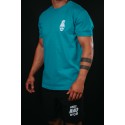 T-Shirt unisexe bleu TRAIN HARD STAY COOL | VERY BAD WOD