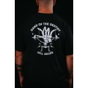 T-Shirt oversize unisexe noir HAND OF DESTINY | VERY BAD WOD