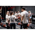 Unisex white T-Shirt TRAIN HARD STAY COOL | VERY BAD WOD