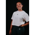 Crop top oversize blanc TRAIN HARD STAY COOL | VERY BAD WOD