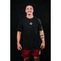 Unisex black oversized T-Shirt TRAIN HARD STAY COOL | VERY BAD WOD