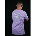 T-Shirt oversize unisexe violet HAND OF DESTINY | VERY BAD WOD