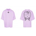 Unisex light pink oversized T-Shirt STRONG BEAUTY | VERY BAD WOD