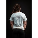 Unisex white T-Shirt STRONG BEAUTY | VERY BAD WOD