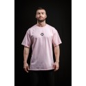 T-Shirt cross training oversize unisexe rose clair FRENCH WOD | VERY BAD WOD