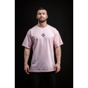 Unisex light pink oversized T-Shirt FRENCH WOD | VERY BAD WOD