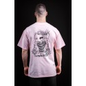 Unisex light pink oversized T-Shirt FRENCH WOD | VERY BAD WOD