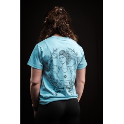 Unisex light blue T-Shirt STRONG BEAUTY | VERY BAD WOD