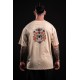 T-Shirt oversize unisexe brun grège SAINT OF MY TIME | VERY BAD WOD