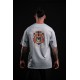 Unisex grey - green oversized T-Shirt SAINT OF MY TIME | VERY BAD WOD