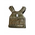 Patch PVC 3D velcro noir STRONG BEAUTY | VERY BAD WOD