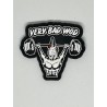 UNICORN SOLDIER black 3D PVC velcro patch | VERY BAD WOD