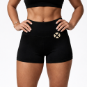 Short femme noir Very Bad Wod Frannie taille haute fitness