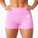 short femme rose clair Lucy logo blanc CrossFit®