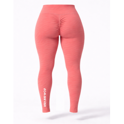 Legging taille haute galbant Femme MARBLE corail | VERY BAD WOD