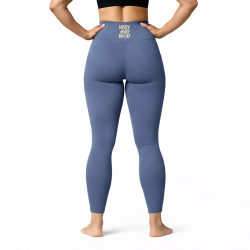 Annie legging bleu gris femme Very Bad Wod legging crossfit femme