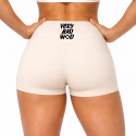 short femme blanc crème very bad wod crossfit