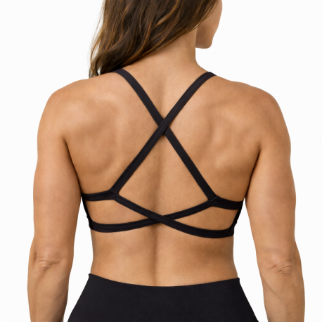 Women Sport Bra Linda Dos Black