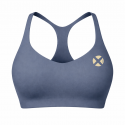Brassière Sport Femme Anna Bleu Gris