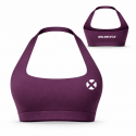 Brassière Sport Femme Linda Col Violet