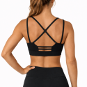 Brassière Grace noire femme Very Bad WOD idéale pour fitness, musculation et WOD