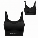 Brassière fitness femme Nancy noire Very Bad Wod mesh respirant anti transpiration