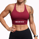 Brassière sport rose framboise KELLY | VERY BAD WOD