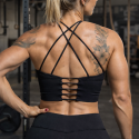Sport bra KELLY model black| VERY BAD WOD