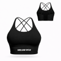 Brassière Kelly noire Very Bad Wod femme pour fitness, yoga et entraînement WOD