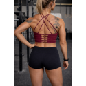 Sport bra KELLY model raspberry | VERY BAD WOD