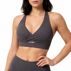 Sport bra BARBARA model elegant grey| VERY BAD WOD