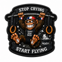Patch Velcro CrossFit® Stop Crying Start Flying