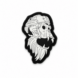 GORILLA black 3D PVC velcro patch | VERY BAD WOD