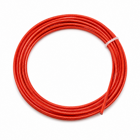 Câble de remplacement speed rope rouge conçu pour les double unders