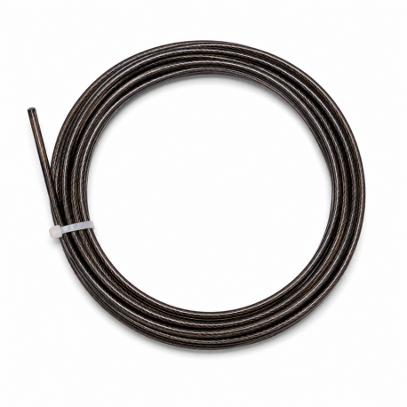 Câble noir corde à sauter 2 mm conçu pour la vitesse et les double unders