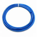 Corde à sauter fitness noire et bleue avec roulements rapides
