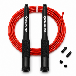 Corde à sauter CrossFit Very Bad Wod Velocity 2.0 câble rouge