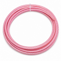Corde à sauter speed rope noire avec câble rose haute vitesse