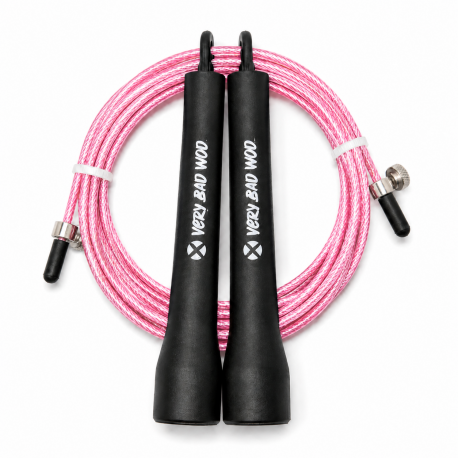 Corde à sauter Very Bad Wod Jumpy rose pour CrossFit®